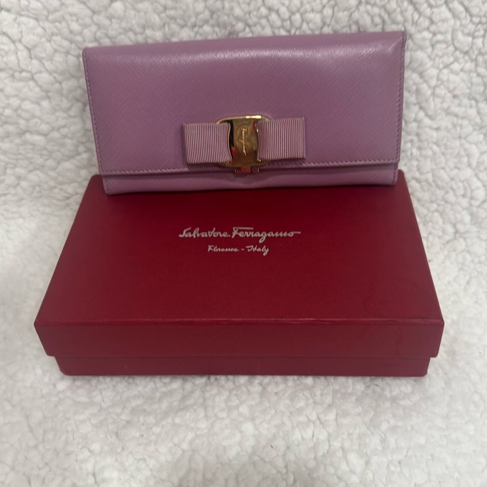 Salvatore Ferragamo Pink Wallet